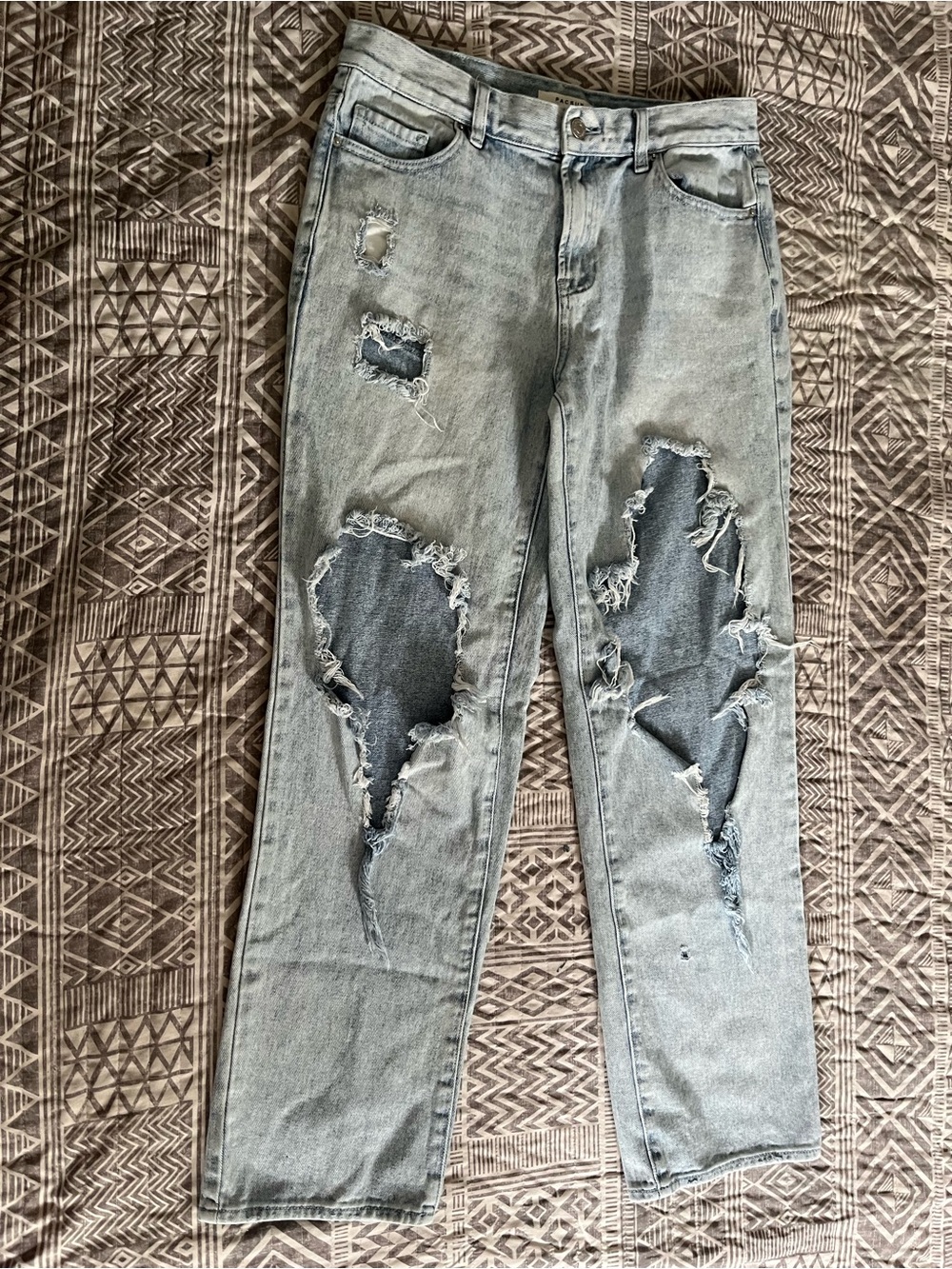 PacSun Light Blue Washed Denim Jeans